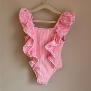 Janie and Jack Ruffled One Piece Swimsuit